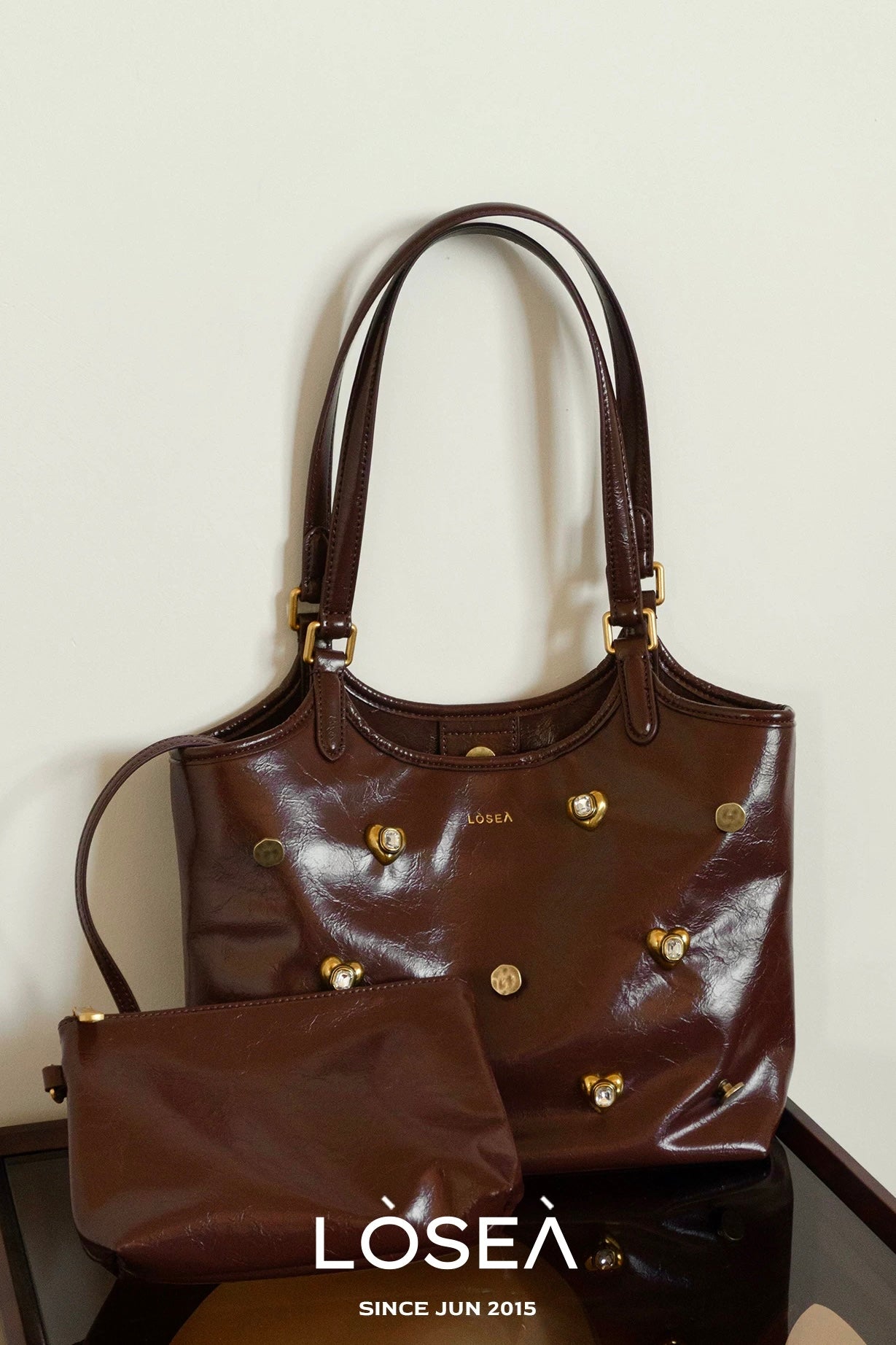 WEEKEND COWHIDE TOTE BAG