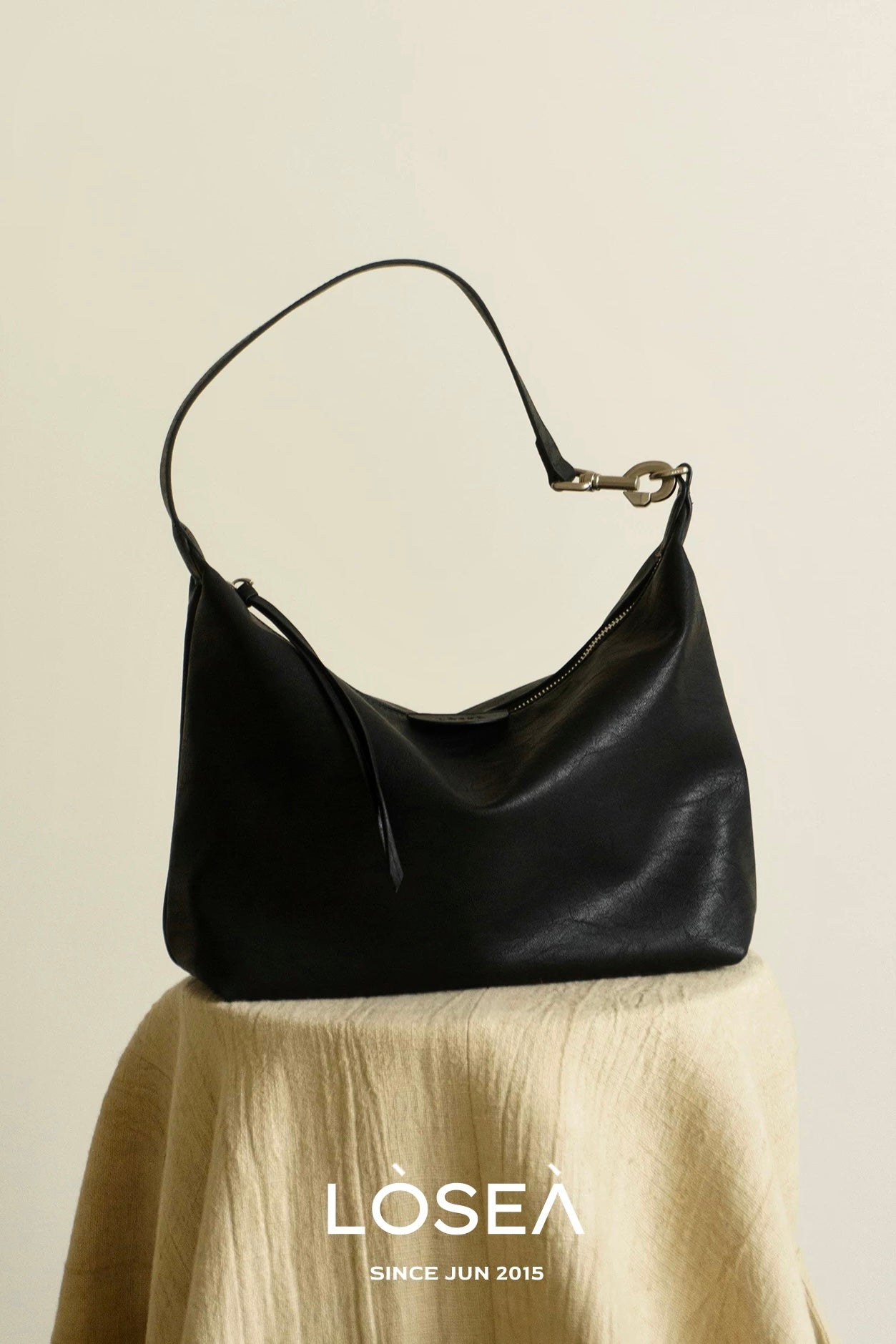 MIDNIGHT LUXE HOBO BAG